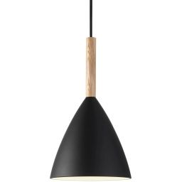 Nordlux DFTP Pure lampa wisząca 1x40W czarna 43293003