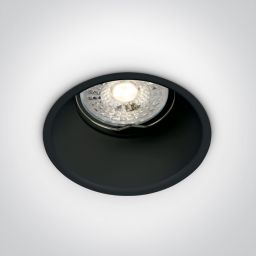 One Light Chulu lampa do zabudowy 1x50W czarna 10105TG/B