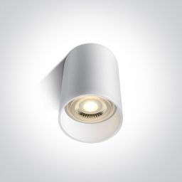 One Light Likowrisi lampa podsufitowa 1x10 W biała 12105E/W