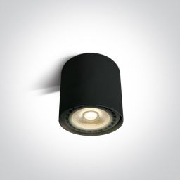 One Light Naksos lampa podsufitowa 1x15W czarna 12144/B