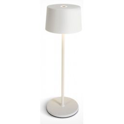 One Light Prionia lampa stołowa 1x3,3 W biała 61082A/W
