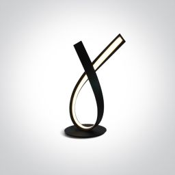 One Light Hana S lampa stołowa 1x12 W czarna 61086/B