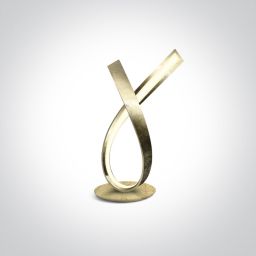 One Light Hana S lampa stołowa 1x12 W mosiądz 61086/BS