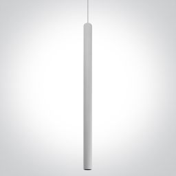 One Light Arapis lampa wisząca 1x6W biały/czarny 63108A/W/W