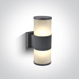 One Light kinkiet zewnętrzny 2x20W antracyt 67098/AN