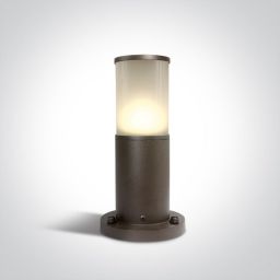 One Light lampa stojąca zewnętrzna 1x20W rdzawobrązowa 67100/BR