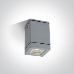 One Light lampa podsufitowa zewnętrzna 1x35W szara 67130D/G