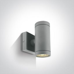 One Light kinkiet zewnętrzny 2x35 W szary 67130/G