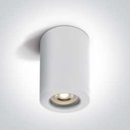 One Light lampa podsufitowa zewnętrzna 1x6 W biała 67142A/W