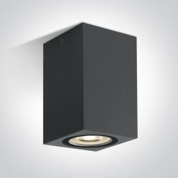 One Light lampa podsufitowa zewnętrzna 1x6 W antracyt 67142D/AN