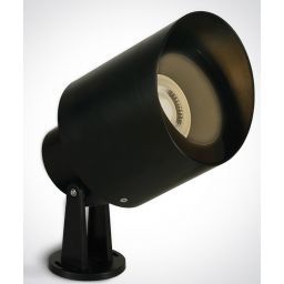 One Light lampa gruntowa 1x10 W czarna 67204G/B