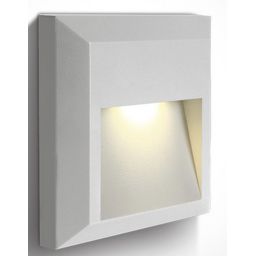 One Light Kesario kinkiet zewnętrzny 1x2 W biały 67388B/W/W