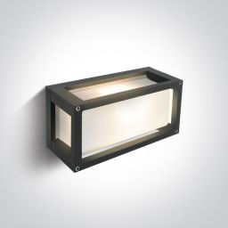 One Light kinkiet zewnętrzny 1x15W antracyt 67420/AN