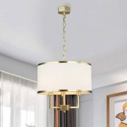 Open Design Casa Cromo S lampa wisząca 3x12W chrom/kremowa biel OR80209