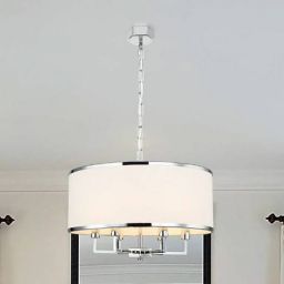 Open Design Casa Cromo M lampa wisząca 6x15W chrom/kremowa biel OR80216