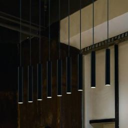 Open Design (Orlicki Design) Slimi lampa wisząca 1x3,5 W czarna OR80803