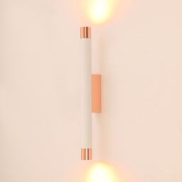 Open Design Q Parette kinkiet 2x3,5W LED biały/złoty różowy OR84566