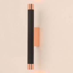 Open Design (Orlicki Design) Q Parette kinkiet 2x3,5W LED czarny/złoty różowy OR84580