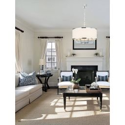 Open Design Casa Cromo M lampa wisząca 6x15W chrom/kremowa biel OR80216