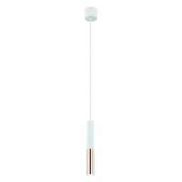 Open Design Slimi Bianco S/Rose Gold lampa wisząca 1x3,5W biała/różowe złoto OR80858