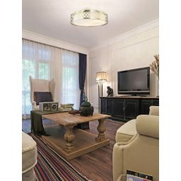 Open Design Cavalli plafon 3x15 W biały-złoty OR81015