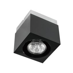 Open Design (Orlicki Design) Cubo lampa podsufitowa 1x8 W czarna OR81046