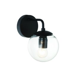 Open Design Bao Parette Nero Claro kinkiet 1x8W czarny/przezroczysty OR81404