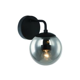 Open Design (Orlicki Design) Bao Parette Nero Fume kinkiet 1x8W czarny/szkło dymione OR81411