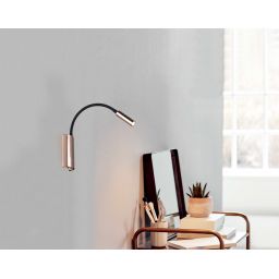 Open Design Nuto Nero Gold kinkiet 1x3W złoty/czarny OR81695