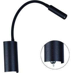 Open Design Nuto Nero kinkiet 1x3W czarny OR81718