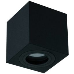 Open Design (Orlicki Design) Lago lampa podsufitowa 1x8 W czarna OR82173