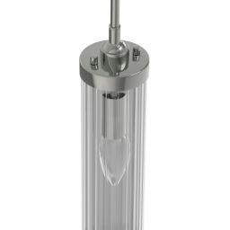 Open Design Fiatto l Cromo lampa wisząca 1x12W LED chrom/przezroczysty OR84351