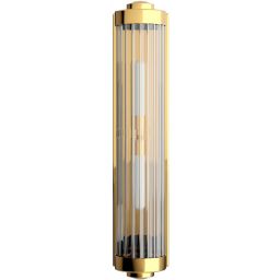 Open Design (Orlicki Design) Fumi Parette Gold kinkiet 2x8W LED złoty/przezroczysty OR84481