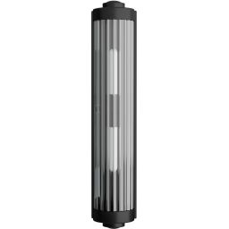 Open Design Fumi Parette Nero kinkiet 2x8W LED czarny mat/przezroczysty OR84498
