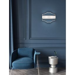 Open Design (Orlicki Design) Gerdo Parette Cromo kinkiet 2x12W LED chrom/biały OR84504
