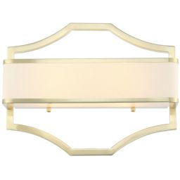 Open Design Gerdo Parette Old Gold kinkiet 2x12W LED złoty/biały OR84511
