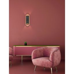 Open Design (Orlicki Design) Libero Parette Gold kinkiet 2x12W LED złoty/czarny OR84535