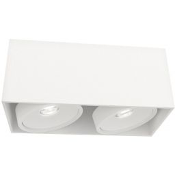 Open Design Cardi II lampa podsufitowa 2x8 W biała OR81985