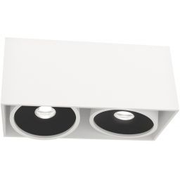 Open Design Cardi II lampa podsufitowa 2x8 W biała OR82012