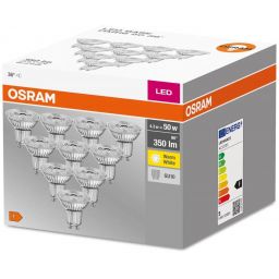 Osram Base żarówki LED Multipack 10x4,3 W 2700 K GU10