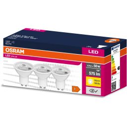 Osram Value żarówki LED Multipack 3x6,9 W 3000 K GU10