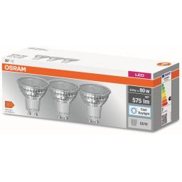 Osram Base żarówki LED Multipack 3x6,9 W 6500 K GU10