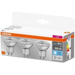 Osram Base żarówki LED Multipack 3x4,3 W 4000 K GU10