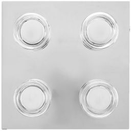 Osram Orbis Flame lampa podsufitowa 4x5,5 W chrom