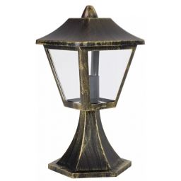 Osram Endura Classic Trad lampa stojąca zewnętrzna 1x60 W mosiądz