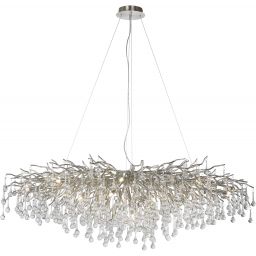 Paul Neuhaus Icicle lampa wisząca 15x40W stalowy 2031-55