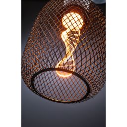 Paulmann Metallic Glow Zyl Helix żarówka LED 1x3,5W 1800K E27 czarna 29082