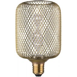 Paulmann Metallic Glow Zyl Helix żarówka LED 1x3,5W 1800K E27 mosiądz 29084