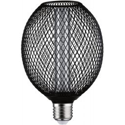Paulmann Metallic Glow Glob Spiral żarówka LED 1x4,2W 1800K E27 czarna 29087