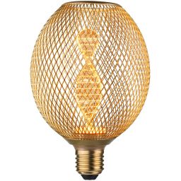 Paulmann Metallic Glow Glob Helix żarówka LED 1x3,5W 1800K E27 mosiądz 29088
